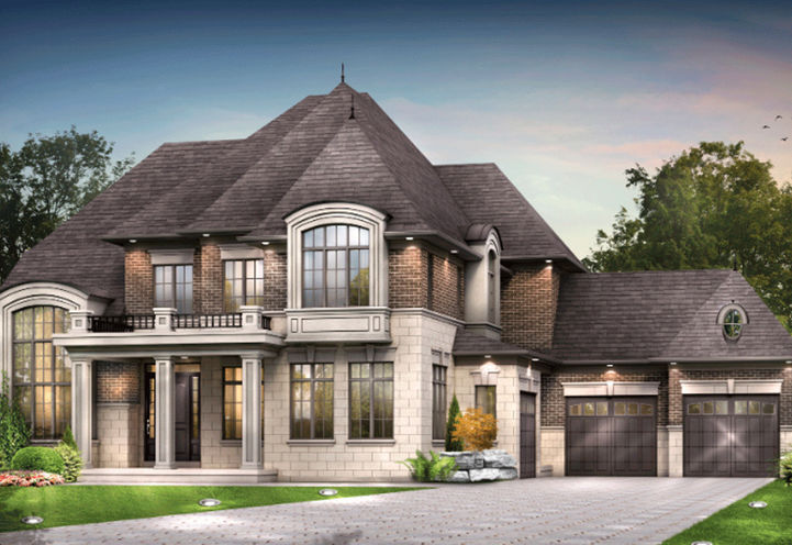 Gilford Estates Exterior View of The Carlisle Elevation B