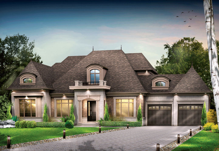 Gilford Estates Exterior View of The Lancaster Elevation B