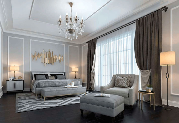 Gilford Estates Interior View of Bedroom