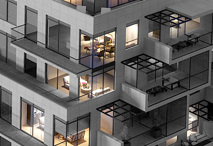 Architectural Details at Glenhill Condos by Lanterra Developments Early Rendering