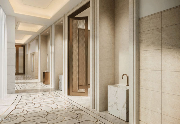 Glenhill Condos - Lobby Hallway Interiors