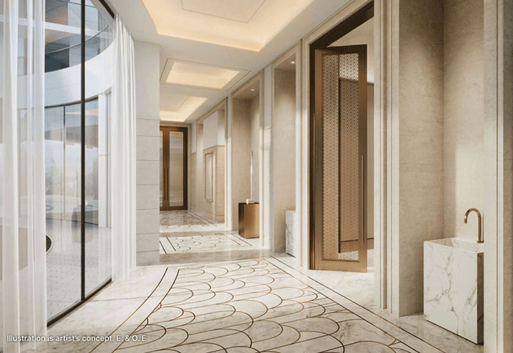 Glenhill Condos -  Resident Hallway with View