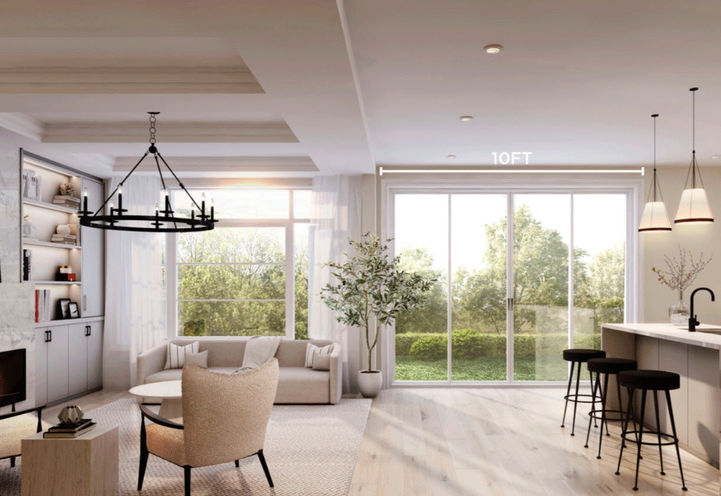 Greenwood Seaton Homes Interior View of Living Space