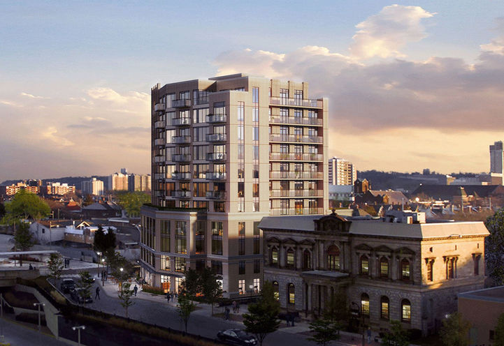 Harbour Condos on the Bay Close Up View