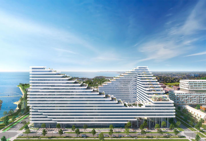 Harbourwalk Condos Exterior View of Building