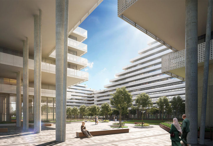 Harbourwalk Condos Outdoor Courtyard