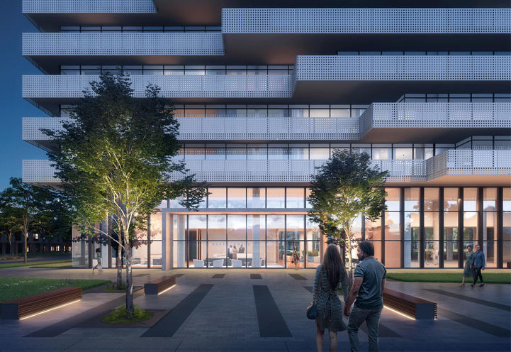 Harbourwalk Condos West Residence Entrance