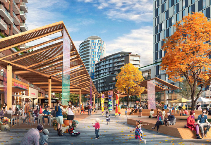 Harbourwalk Condos at Lakeview Village Community Square