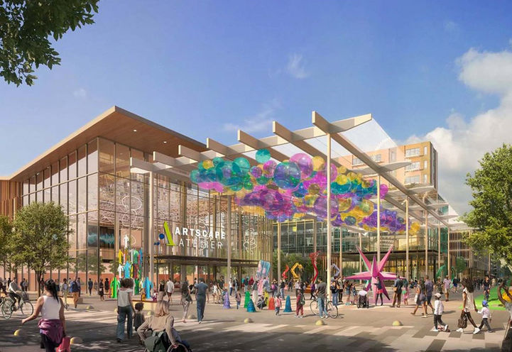 Harbourwalk Condos at Lakeview Village Cultural Hub