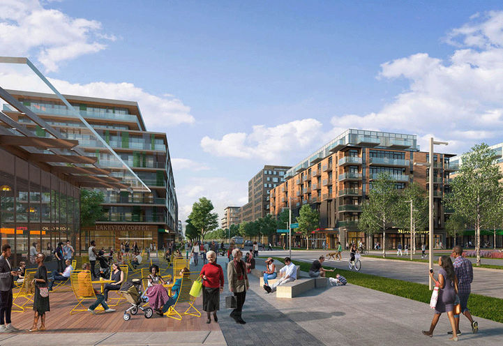 Harbourwalk Condos at Lakeview Village Hydro Street at Lake View Village