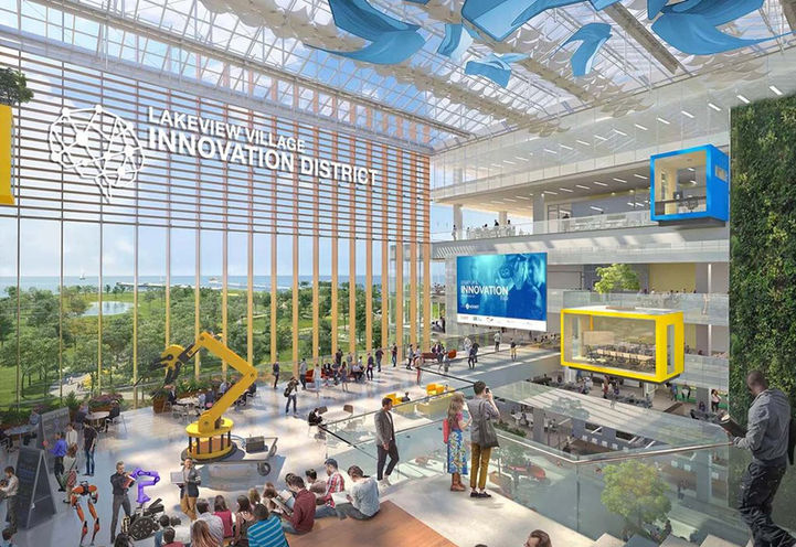 Harbourwalk Condos at Lakeview Village Innovation Centre