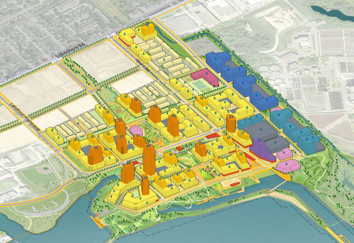 Harbourwalk Condos at Lakeview Village Master Planned Community
