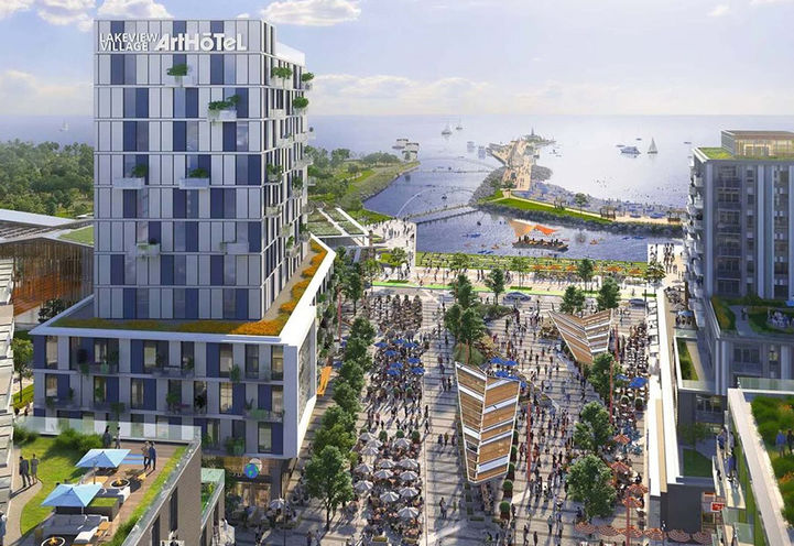 Harbourwalk Condos at Lakeview Village Mississauga New Waterfront Village