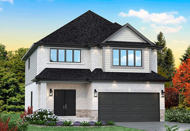 Harmony on Twenty Homes Exterior View of Detached Model Five