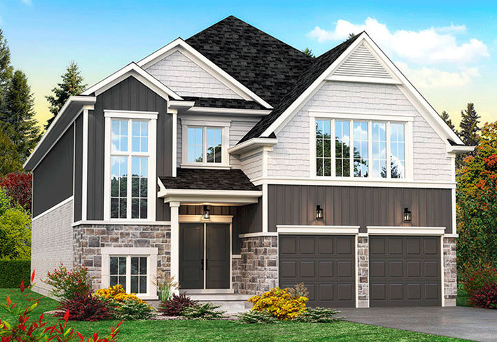 Harmony on Twenty Homes Exterior View of Detached Model Seven