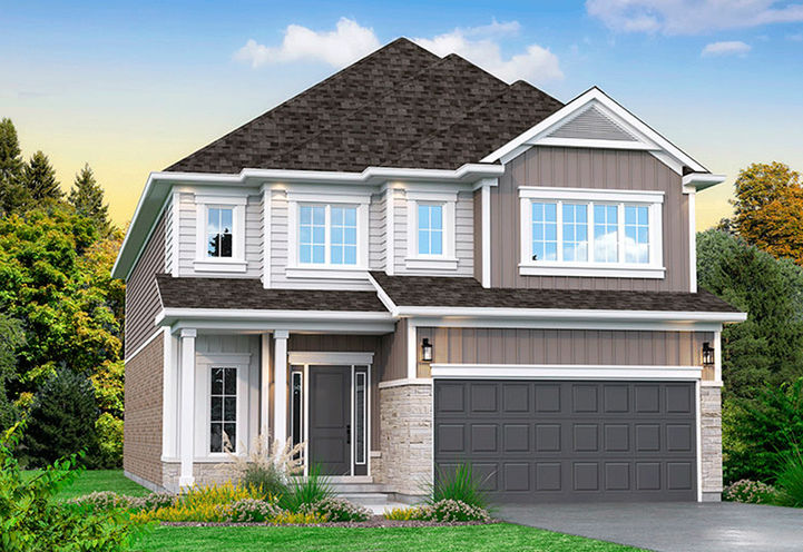 Harmony on Twenty Homes Exterior View of Detached Model Three