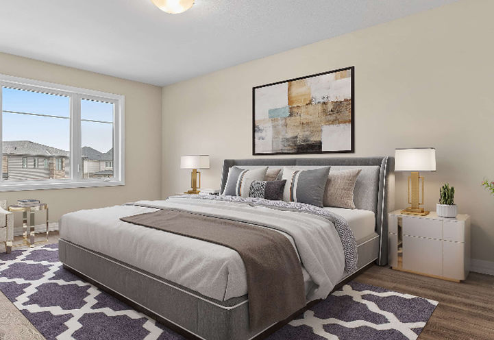 Harvest Oak Towns - Bedroom