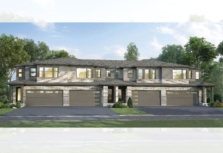 Harvest Oak Towns Exterior View of Townhome Units