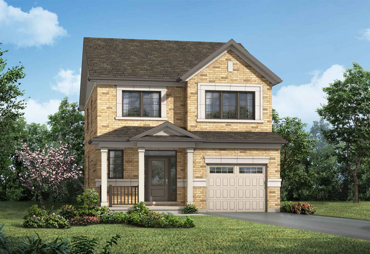 Hawthorne East Village Exterior View of Detached Model