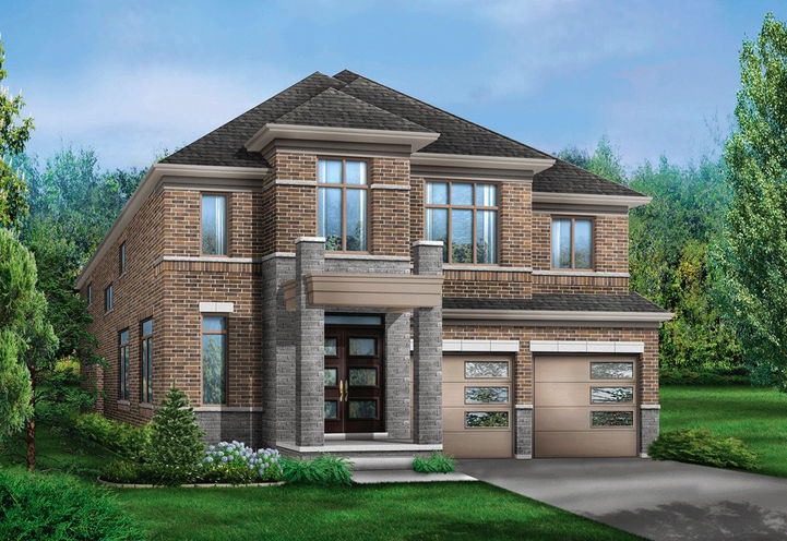 Hazel Glenn Homes Exterior View of Grandview Model