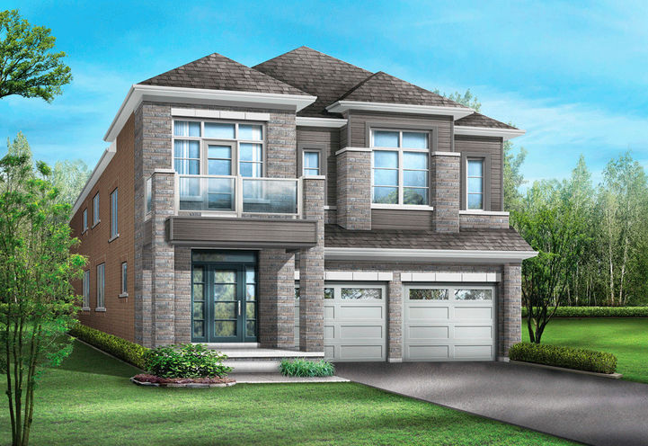 Hazel Glenn Homes Exterior View of Preston Five Model