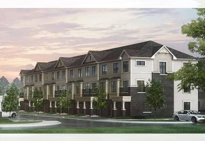 Hazel Glenn Townhome Exteriors by Treasure Hill