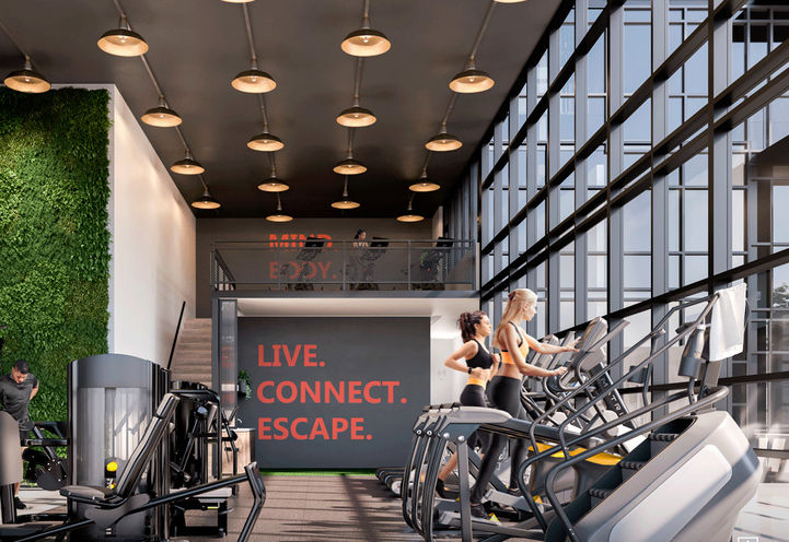 Highland Commons Condos 2 Fitness Room