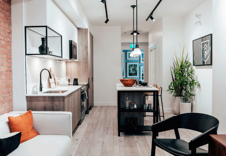 Highland Commons Condos 2 Living Space Interior