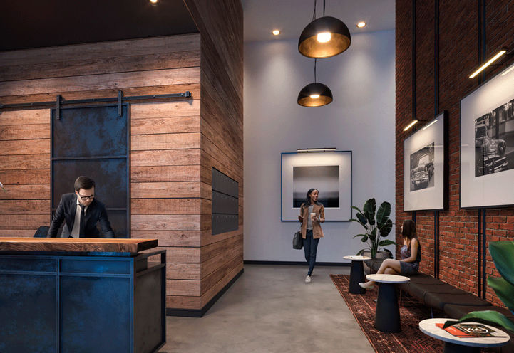 Highland Commons Condos 2 Lobby