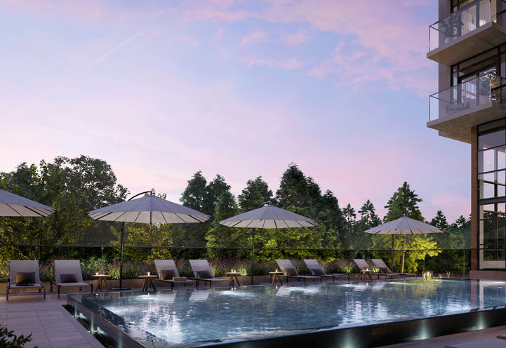 Highland Commons Condos 2 Pool View