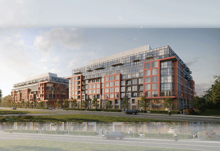 Highland Commons Condos 2 Streetscape View of Exteriors