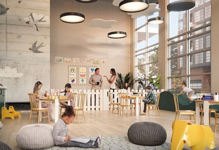 Highland Commons Condos Children's Playroom