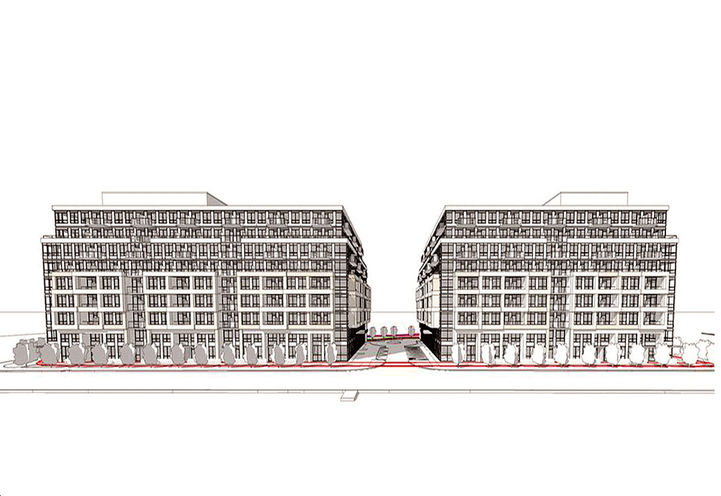 Highland Commons Condos- Exterior Rendering