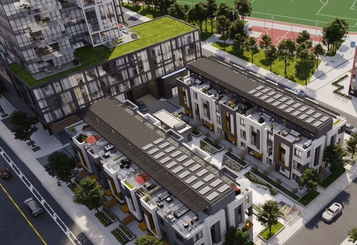 Highland Commons Condos Initial Rendering 
