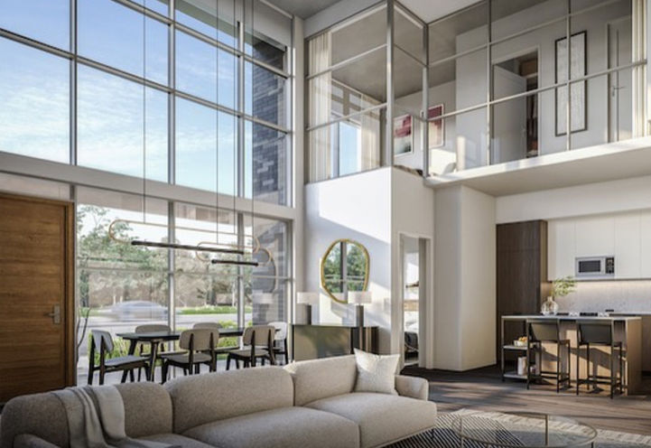 Highland Commons Condos Interior View of Ground Level Suite