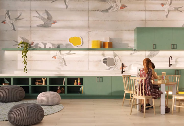 Highland Commons Condos Kid's Room