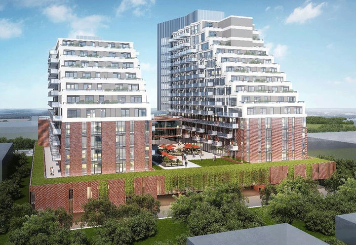 1593 Highland Road West Condos Building Exterior