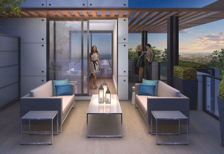 Highlight Condos Private Outdoor Balcony