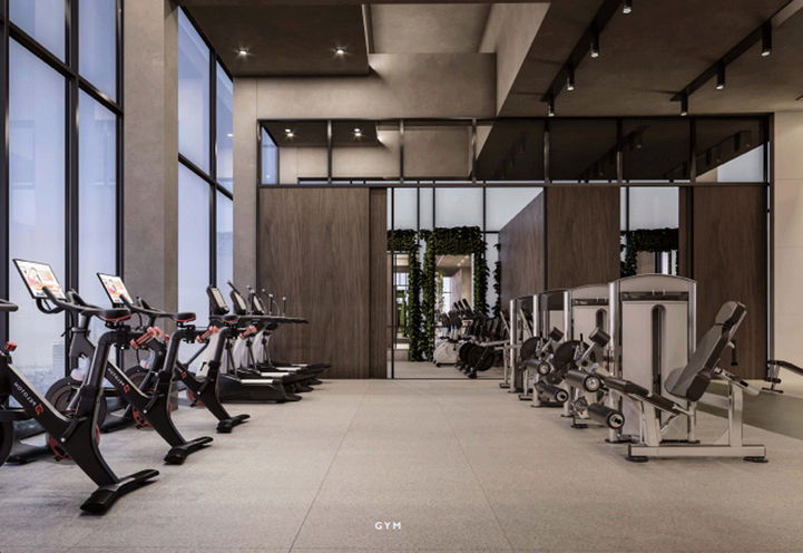 Hillmont at SXSW Condos Fitness Centre