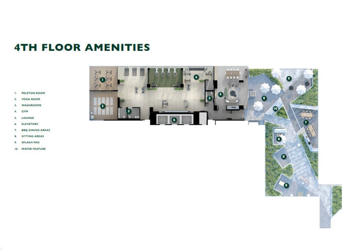 Hillmont at SXSW Condos Fourth Floor Amenities