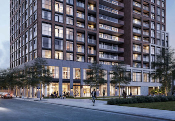 House of Assembly Condos- Looking to the Podium Exterior