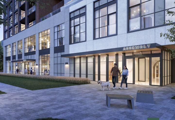 House of Assembly Condos Resident Ground Floor Entrance