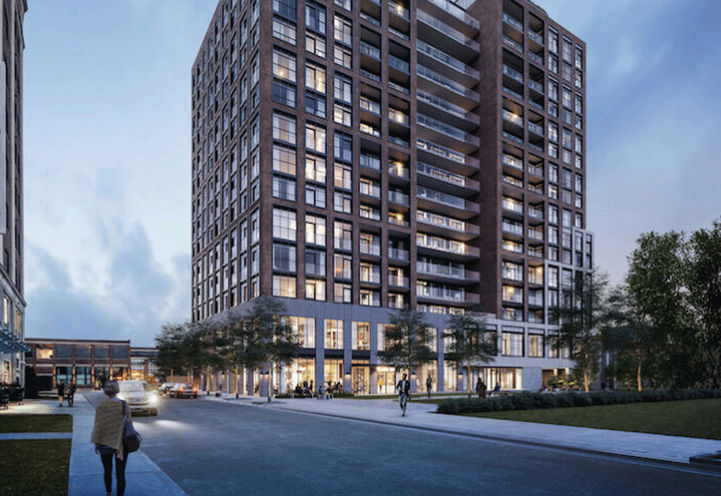 House of Assembly Condos- Street Level View