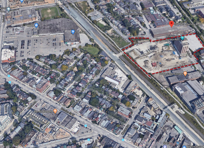 House of Assembly at Sterling Junction Condos Aerial Overview