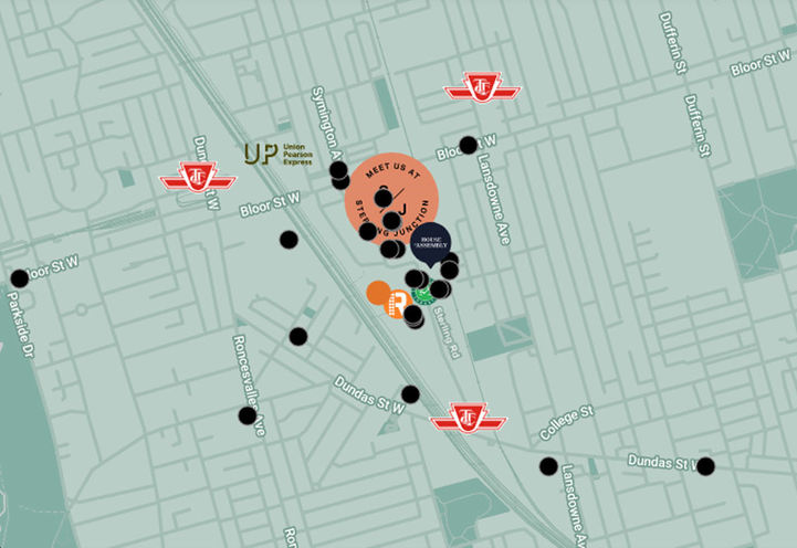 House of Assembly at Sterling Junction Condos TTC Map