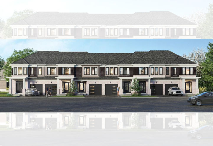 Hygge Towns Front Exterior View of Units