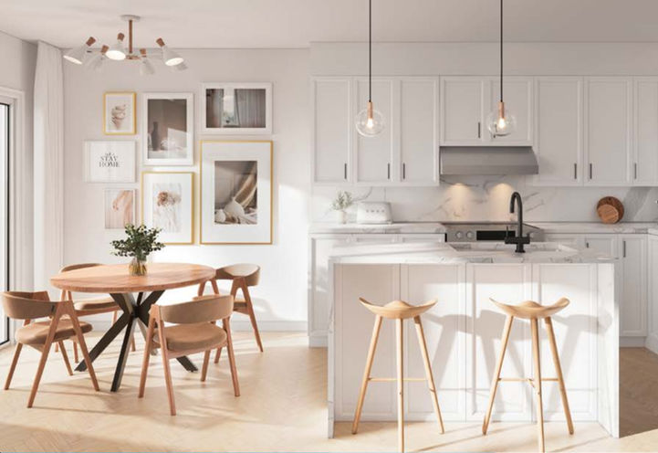 Hygge Towns Kitchen and Dining Area