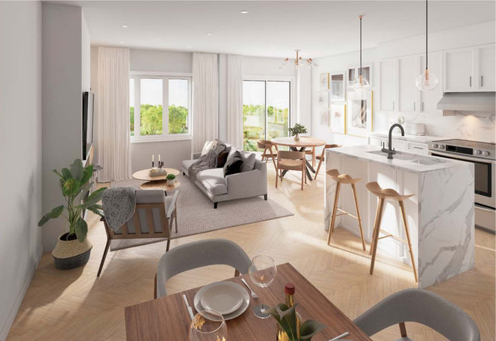Hygge Towns Open Concept Living Space