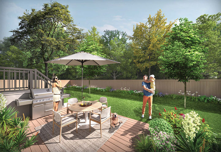 Inspire Modern Towns Backyard