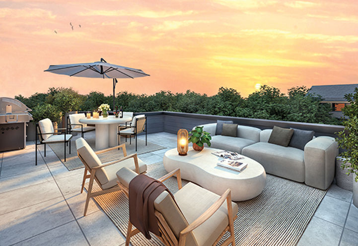 Inspire Modern Towns Private Rooftop Terrace